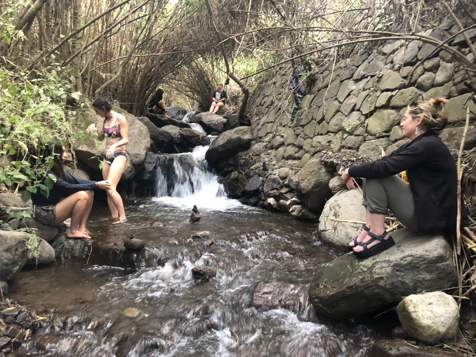 An afternoon in the river